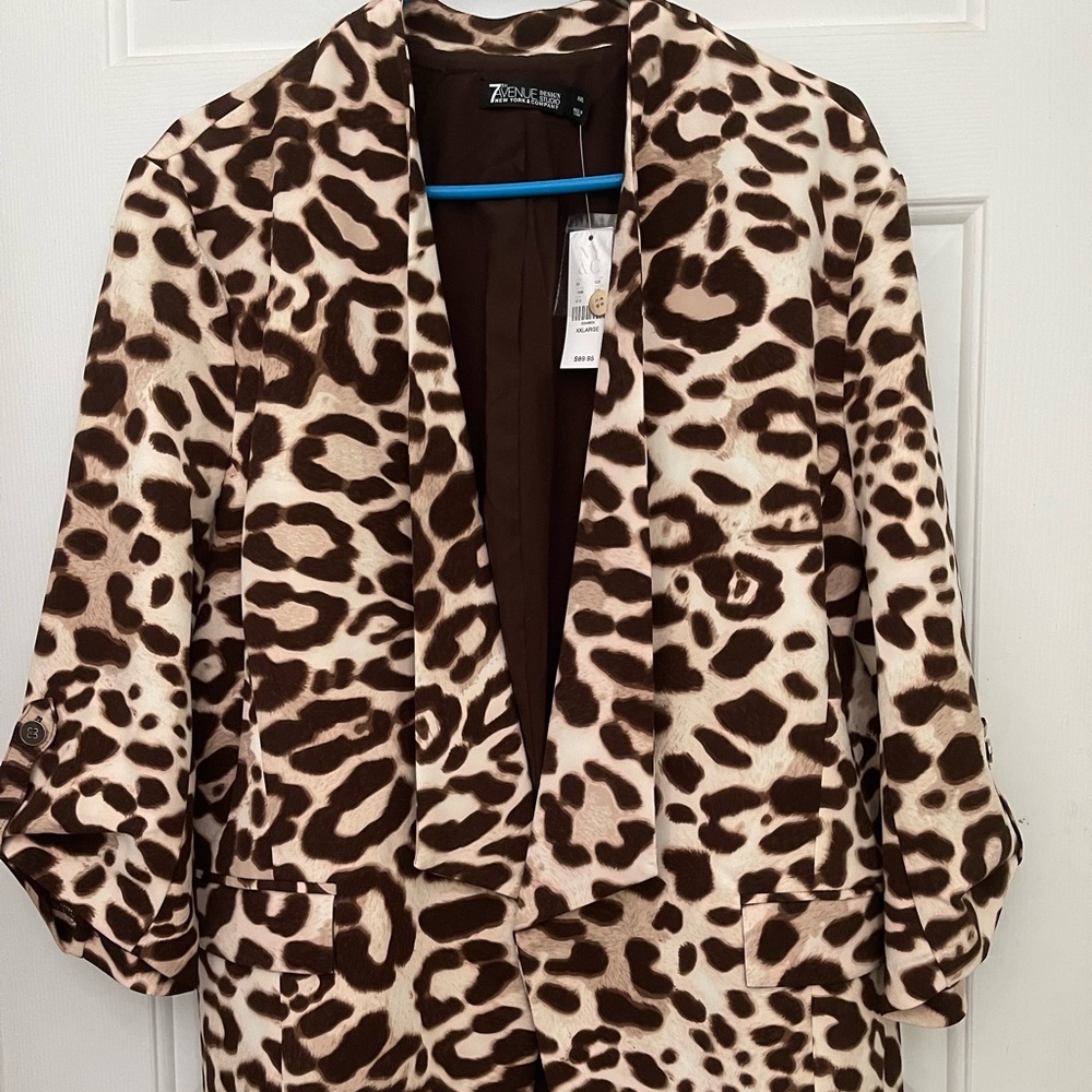 Animal print Pants Set